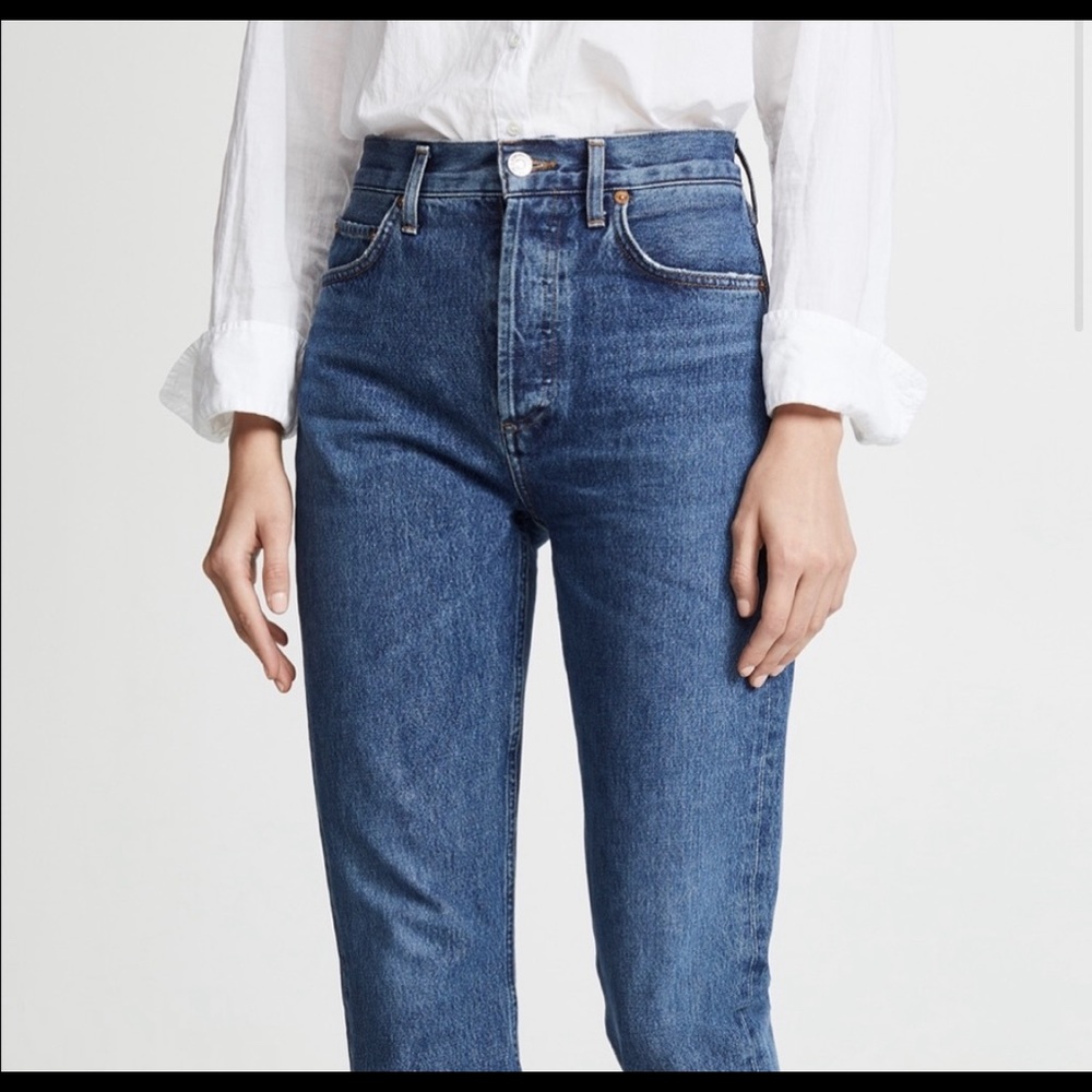 Agolde Riley High Rise Jeans sz 24